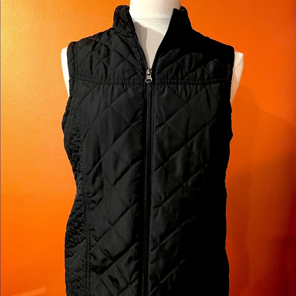 Ladies black vest